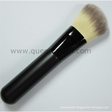 Hot Sale Wooden Handle Soft Hair Kabuki Cosmetic Powder Brush